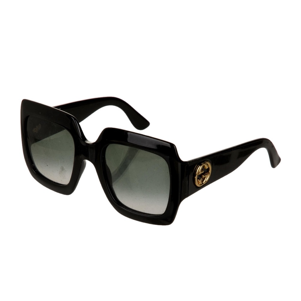Gucci interlocking g logo oversized sunglasses
